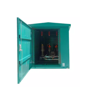 vacuum circuit breaker floor installation, outdoor switchgear, pad-mounted transformer incoming line, 10kV distribution network, power engineering