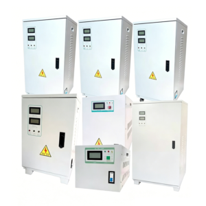 JUXING POWER Single Phase Automatic Voltage Regulator with metal casing and digital display